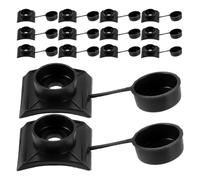 FOYTOKI Bouchons D’étanchéité Gris pour Tuiles, 200 Pièces, Capuchons de Fixation avec Vis à Queue de Perçage, Accessoire pour Rénovation Toiture, Protection Imperméable Solide,