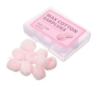 FOYTOKI Bouchons Oreilles Cire 12pcs Anti-Bruit Confortables Pour Sommeil Et Isolement Acoustique
