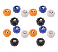 FOYTOKI Boules de Shuffleboard de Table Glisse sans Effort en Plastique 16 Pièces et Nettoyage Facile pour Mini Jeux de Société pour Voyages et Loisirs
