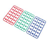 FOYTOKI Boules Numérotées de Loto en Abs, Lot de 49 Pièces Portables Design Coloré, pour Jeux de Bingo et Fêtes Entre Adultes