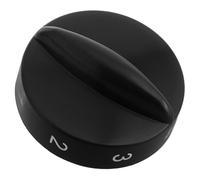 FOYTOKI Bouton de Réglage de Température Noir Compact en Abs, Cadran de Commande du Réfrigérateur et Régulateur de Température du Congélateur, Interrupteur Thermostat Compatible