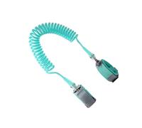 FOYTOKI Bracelet De Sécurité Anti-perte Pour Tout-petits, Lien De Poignet Verrouillé, 2,5 M, Tissu Coton Respirant, Vert, Adapté Aux Sorties Et Déplacements, Avec Fil Acier Résistant