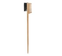 FOYTOKI Brosse à Sourcils en Bambou Noir, Outil Multifonction Facile à Nettoyer Maquillage Naturel et Soigné, pour Femmes en Présent D'anniversaire