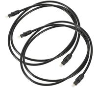 FOYTOKI Câble Audio Optique Numérique 2 Pièces 1m, Transmission Stable Câble Souple pour Home Cinéma et Amplificateurs