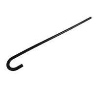 FOYTOKI Canne Rétro Noire en Plastique Légère et Portable à 3 Sections pour Cosplay Halloween et Spectacles sur Scène, Accessoire Vintage pour Costume Grand-père