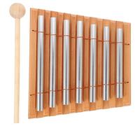 FOYTOKI Carillon Musical 7 Tons pour Garçon et Filles Instrument de Percussion Fiable Ensemble Éducatif Jouet Musical Décoratif pour Yoga et Cours 1 Ensemble