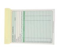 FOYTOKI Carnet D'enregistrement des Ventes en Papier Multifonction Compact et Minimaliste, pour Réunions Clients et Tenue de Dossiers D'entreprise