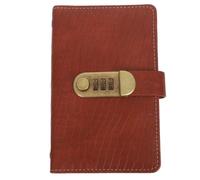 FOYTOKI Carnet d'épargne avec cadenas à code, cahier epargne budget, 50 pages intérieures, pochettes pour cartes, billets et reçus, portable pour voyage