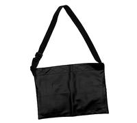 FOYTOKI Ceinture pour Pinceaux De Maquillage Noire 32 Pièces Taille Réglable Paquet à Tablier en Cuir PU Souple Résistant Trousse à Maquillage Portable pour Maquilleurs Professionnels sur Site