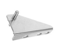 FOYTOKI Charnière Acier Inoxydable Pour Réfrigérateur Et Congélateur Accessoire De Réparation Pour Portes à Six Compartiments Installation Facile Et