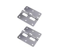 FOYTOKI Charnières de Bagage en Fer Argenté 2pcs, Surface Lisse et Non Rayante, Accessoires Pratiques pour Valise Légère et Résistante Voyage