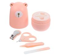 FOYTOKI Ciseaux Garçon Fille Ongle Coupe-ongles Portable Kit Soins Pour Nourrissons Outils Manucure Garçon Fille Protection Doigts Fragiles