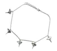 FOYTOKI Collier Dent de Requin Réglable pour Hommes et Durable Style Surfer Mode pour Anniversaire et