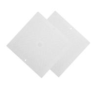 FOYTOKI Couvercle de Skimmer Piscine Carré en PP 2 Pièces Compatible Modèle Sp1084, Prévient Les Débris et Éclaboussures Ambiance Estivale