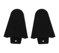 FOYTOKI Couvre-cale de Pédale Autobloquant, Couvre-Cales de Vélo, Noir, Caoutchouc, Antidérapant, Protège Les Pédales, pour Chaussures de Cyclisme, Route