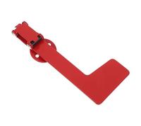 FOYTOKI Drapeau de Boîte aux Lettres Rouge en Fer pour Boîte aux Lettres Extérieure, Installation Rapide et Ajustement, pour Communauté et Usage en Plein Air