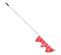 FOYTOKI Drapeau Solide de Garçon Mât Vélo pour Fibre au Filles de Verre Résistant Vent, Pratique Sécurité pour Publicité Lors des Sorties
