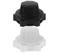 FOYTOKI écrou de ventilateur pied capuchons de remplacement universels ABS lot de 4 pour fixation de grille métallique et ventilateur de sol
