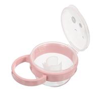 FOYTOKI Étui à Tétine de Voyage en Pp Rose Crochet Portable, Facile à Nettoyer Bavures, Design Mignon pour Mamans et Bébés