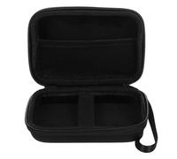 FOYTOKI Étui de Transport Noir pour Glucomètre, Pochette Compacte et Rembourrée, Organisateur Portable Multifonction pour Test Glycémie, Rangement Sécurisé pour Appareils de Santé, Voyage