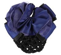 FOYTOKI Filet Chignon Femme Élégant Bleu Accessoire Coiffure Pratique pour Travail Épingles Cheveux Salon et Restauration Maintien Cheveux Soigné Professionnel