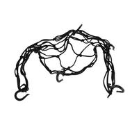 FOYTOKI Filet d'amarrage pour Kayak avec Crochets, 40 x 40 cm, en Nylon Noir, pour Sit on Top Kayak et Kayaks, Rangement pour Outdoor Adventures et Fishing