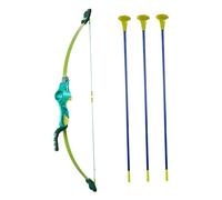 FOYTOKI Flèche à Ventouse pour Garçon Fille Arc Ajustable Plastique Jeu Extérieur Garçon Fille Cadeau Archery Toy pour Pratique Plein Air