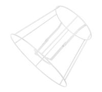 FOYTOKI Kit de Fabrication d'Abat-Jour en Métal Anneau en Fil de Fer, Support Robuste pour Lampe de Table et Lampadaire, Design Artisanal Tressé, Accessoire pour Lampe à Poser Chambre et