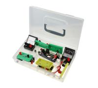 FOYTOKI Kit Expérimental D'électricité pour Étudiants Junior Design Portable en PVC, Compact et Facile à Transporter, pour Développer Les Compétences Pratiques en Couleur Aléatoire