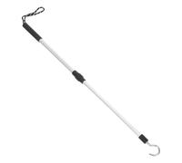 FOYTOKI Kit Système de Traction pour Échelle de Grenier Télescopique 12 M en Aluminium Accessoire de Crochet Rétractable pour Porte et Escalier Adapté aux Logements et Optimisation