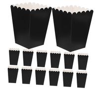 FOYTOKI Lot de 100 Boîtes en Carton Blanc pour Popcorn, Récipient Sûr et Fiable pour Snacks, pour Fêtes à Domicile ou Cinéma