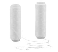 FOYTOKI Lot de 2 Fils Élastiques Transparents Pêche en Mer, Fil de Pêche Invisible en Nylon, Ligne D'appât Résistante sans Nœud, pour Maintien D’appâts, Usage Polyvalent en Eau Douce