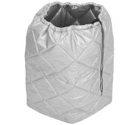 FOYTOKI Manchon de Réservoir de Propane avec Cordon, 68,5x55 Cm, Housse Argentée en Oxford, Ajustement Serré pour Camping-Car et Gril