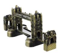 FOYTOKI Maquette Décorative London Tower Bridge en Alliage pour Bureau