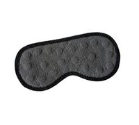 FOYTOKI Masque de Sommeil Opaque Noir en Tissu Magnétique Élastique, Bandeau Portable Confortable pour Soulager la Fatigue Oculaire et Améliorer le Confort Pendant la Nuit
