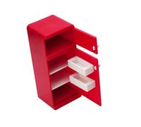 FOYTOKI Mini Réfrigérateur Éducatif Décoration de Maison Miniature pour Garçons et Filles pour Jeu et Éducation Précoce