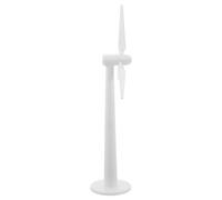 FOYTOKI Modèle D'éolienne en Plastique Blanc à L'échelle 1:150, Conception Modulaire pour Dioramas Ruraux et Planification Architecturale, Démonstration des Concepts D'énergie Éolienne