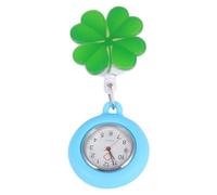 FOYTOKI Montre Infirmière Accroche Pratique et Montre de Poche Suspendue avec Trotteuse Claire Design Simple pour Médecin et Étudiant Infirmier