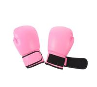FOYTOKI Moufles de Boxe pour Garçons et Filles en Cuir PU Mousse, Support Poignet Respirant, 8 Oz, pour Entraînement de Boxe et Exercices de Paquet de Frappe
