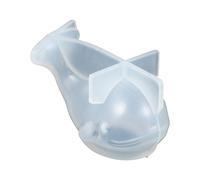 FOYTOKI Moule à Bûche en Silicone Blanc pour Artisanat DIY Insert, Design Unique et Créatif, Facile à Utiliser pour Loisirs Créatifs Maison