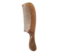 FOYTOKI Peigne en Plastique Double Face Sculpté Motifs Classiques, Peigne Démêlant Portable pour Femmes, Soulage la Tension Musculaire et Facilite le Coiffage