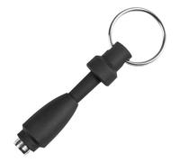 FOYTOKI Perforatrice à Cigares Compacte en Silicone et Acier Inoxydable Porte-clés pour Créer un Petit Trou Précis Capuchon du Cigare