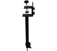 FOYTOKI Pied d’éclairage télescopique en Alliage d’Aluminium avec Pince de Table réglable 6-13cm, vis 1/4 Pouce, Support pour Appareil Photo Reflex numérique, pour conférence et éclairage