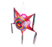 FOYTOKI Piñata Étoile en Papier Pliable pour Décoration Suspendue, Accessoire Unique et Amusant pour Anniversaire et Fête Enfantine