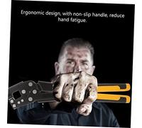 FOYTOKI Pince à Sertir pour Fixation de Poinçonneuse Robuste Acier Haute Outil Ergonomique Antidérapant pour Installation de Plafond et Travail Du