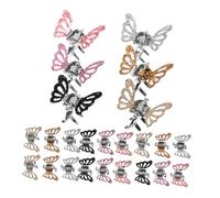 FOYTOKI Pinces à Cheveux Décoratives 1 Lot Mini Clips Brillants Garçon Et Filles Motif Éclat Fête Accessoires Colorés