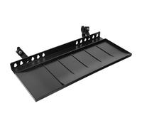 FOYTOKI Plateau et Accessoires en Plastique de Chevalet Détachable Léger Noir et Pratique, pour Rangement Peinture sur Chevalet de Bureau