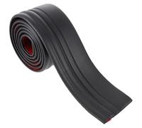 FOYTOKI Plinthe Autocollante Souple Noire 98 CM X 2 M Moulure de Plinthe Murale Flexible à Décoller et Coller Garniture Autocollante pour Sol et Mur pour Salon la Cuisine et Salle de