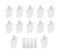 FOYTOKI Pochette de Voyage 50ml en Pp Étanchéité et Anti-fuite, Sachets Souples Rechargeables pour Accessoires de Voyage, Travel