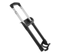 FOYTOKI Poignée Télescopique pour Valise 16 Pouces Tige D’Extension Réglable 4 Sections Accessoire de Rechange Robuste Compatible Bagage à Main Poignée de Voyage Ergonomique pour